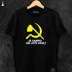 Camisetas Masculino Caustica Comunismo Comunismo C253