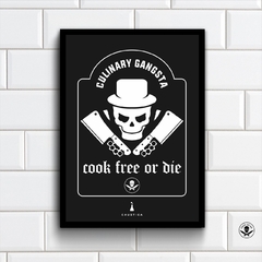 Quadro Culinary Gangsta - comprar online