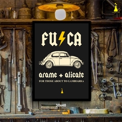 Quadro Fusca Alicate - comprar online