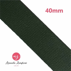 Alça Chique - 40mm - Verde Musgo