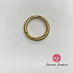 Argola Articulada - 30mm - Dourado