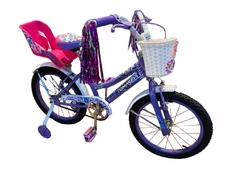 BICICLETA RODADO 16 TOMASELLI LADY MATT BIKES