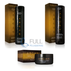 Kit Linea Argan Shampoo + Máscara + Acondicionador Fidelité