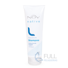 SHAMPOO ACEITE DE LINO NOV NATIVE 240 G.