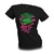 Playera negra CEREBRO Víctimas Dr Cerebro Mujer