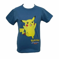 Remera manga corta estampa Pikachu - comprar online