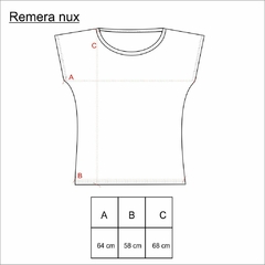 Remera Nux lisa - ZAK