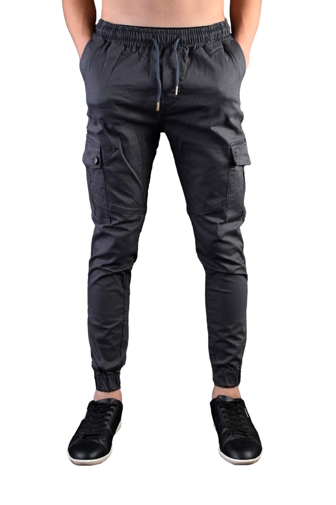 Pantalon Cargo Gabardina Elastizada de Hombre (Minimo 3 Unidades