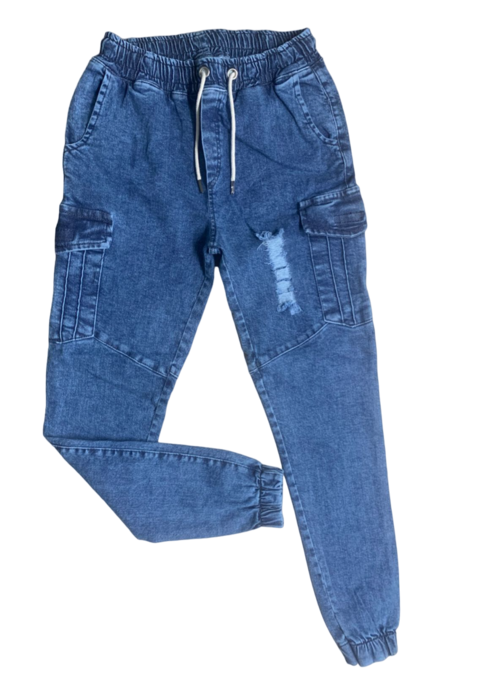 Pantalones Jogger Cargo (Jean)