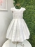 Vestido Infantil Festa Branco - Petit Cherie