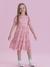 Vestido Kids Tule Estampado - Málagah