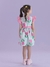 Vestido Infantil Estampado Flores - Málagah - comprar online