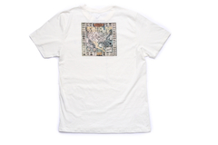 Camiseta Blaze Back Map Off White