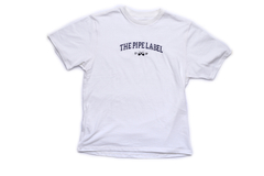 Camiseta Malhão The Pipe Label Off White