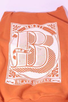 Hoodie Blaze Terracotta on internet