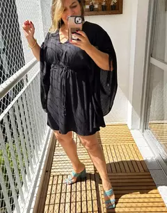 Vestido curto, Manga Morcego , Cléo - comprar online