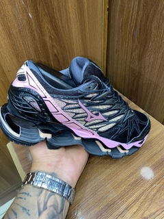 Mizuno wave prophecy 7 preto e rosa sale