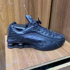 Nike shox r4 homme marron sale