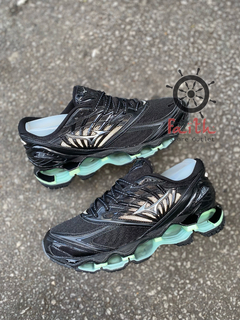 Mizuno wave preto e verde deals