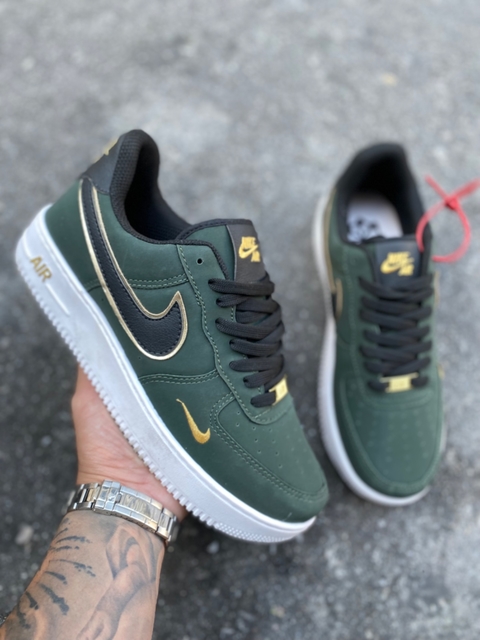 Air force verde dourado