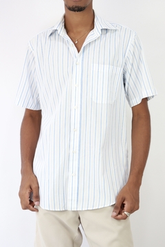 P/M | Camisa Listrada Angelo Litrico - loja online