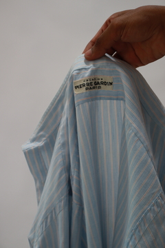 P | Camisa Listrada Pierre Cardin Vintage - loja online