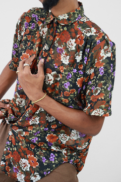 M | Camisa Floral Vintage - REFFE SHOP ッ