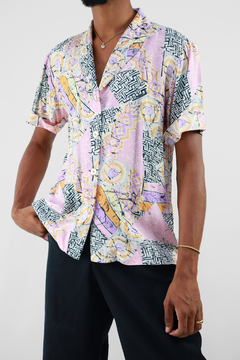 P/M | Camisa Vintage Estampada 90's - comprar online