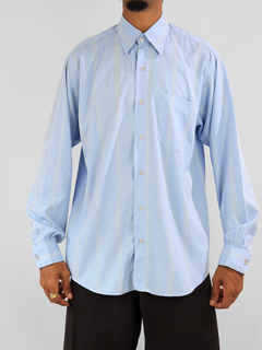 m | camisa shoffat azul - comprar online