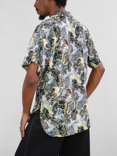 m | camisa squash estampada vintage - loja online