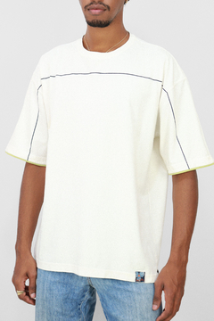 GG | Basic T-Shirt Taco Off-White - comprar online