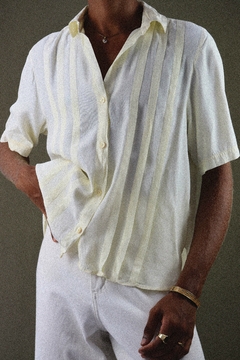 P/M | Camisa Vintage Plissada - comprar online