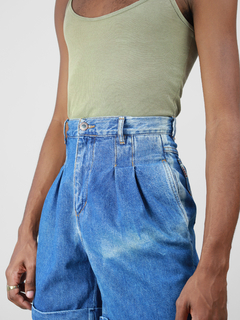 34/36 | short mom jeans inega vintage - loja online