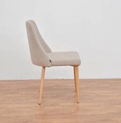 Set x4 Silla Chester Lino Taupe - Muebles de diseño | Gift Collection