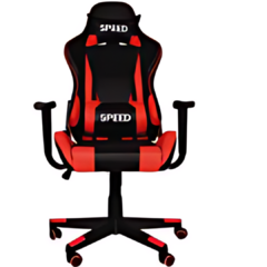 Sillón Gamer Speed Pro Rojo y Negro