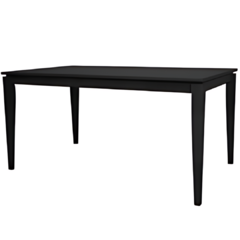 Mesa Comedor Hank Negro 150x90cm