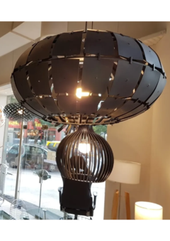 Lámpara de techo Navire Negra - comprar online