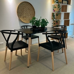 Mesa Comedor Importada Pata Cilindro - Muebles de diseño | Gift Collection