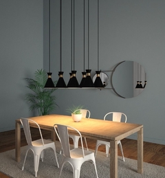 Lámpara Colgante 1 Luz Pantalla Cono - Muebles de diseño | Gift Collection