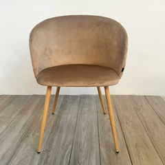 Sillón Mawi Pana Taupe Pata Negra - tienda online