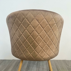 Sillón Mawi Pana Taupe Pata Negra - tienda online