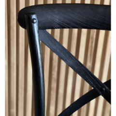 Set x2 Silla Cross Total Black - Muebles de diseño | Gift Collection
