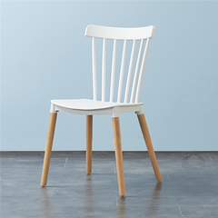 Silla Windsor Blanca Patas Madera - comprar online