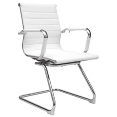 Sillón Aluminium Fijo Blanco - comprar online