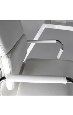 Sillón Aluminium Soft Pad Alto Blanco - Muebles de diseño | Gift Collection