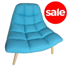 Sillón Escandinavo Millennial Color Aqua - comprar online