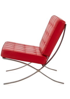 Sillón Barcelona 1 Cuerpo Rojo - Muebles de diseño | Gift Collection