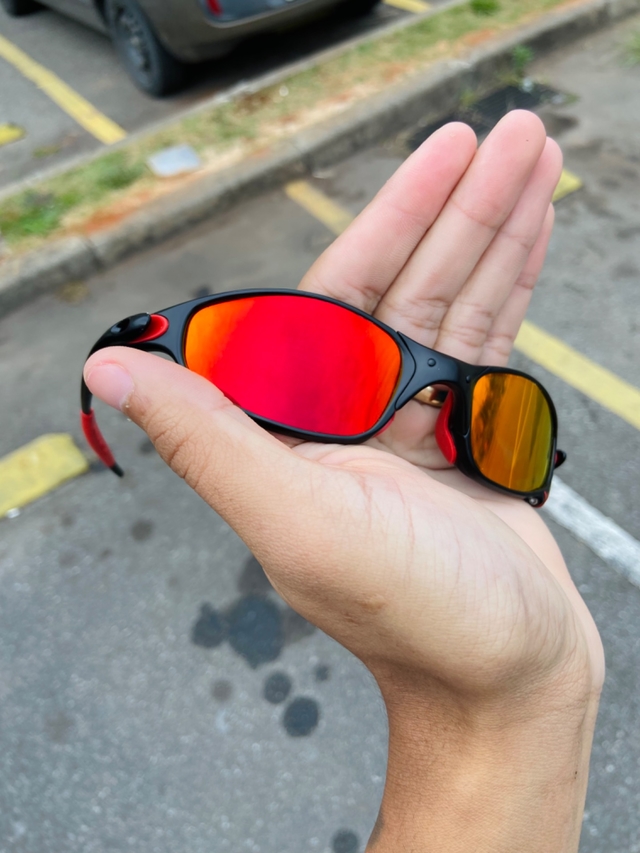 Óculos de Sol Oakley Juliet X Metal Lente Prizm Borrachinha Rosa