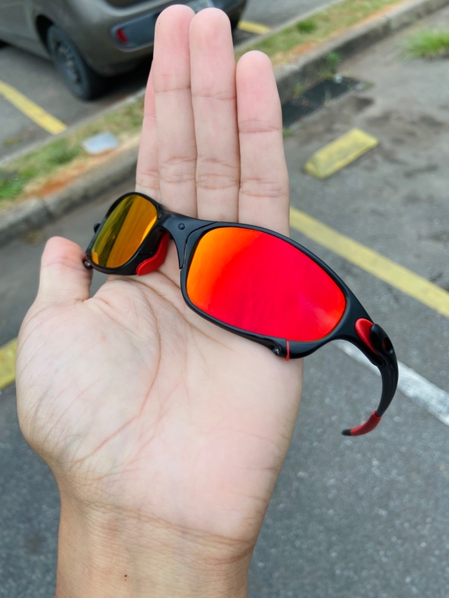 Óculos de Sol Oakley Juliet X Metal Lente Prizm Borrachinha Rosa