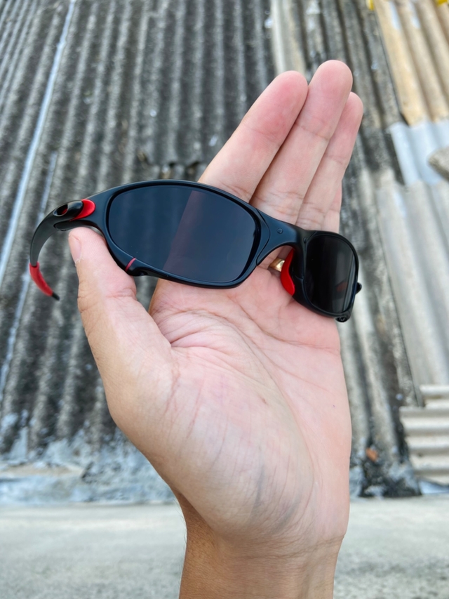 Juliet Carbon Lentes Black Kit Vermelho - OUTLET CB